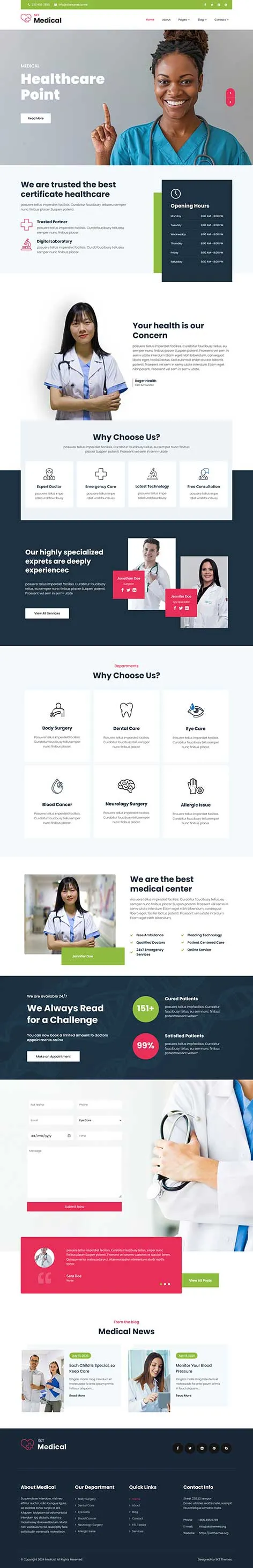 Medical Directory WordPress Theme for Doctor Listings and Health Networks