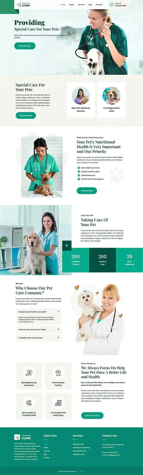 Medicenter WordPress Theme