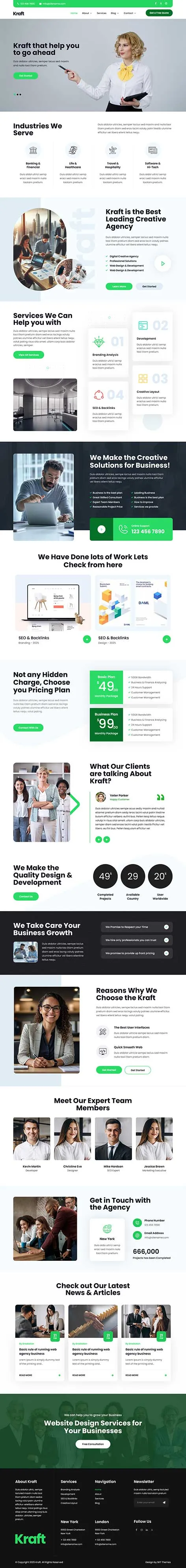 Metro WooCommerce WordPress theme for online stores by SKT Themes