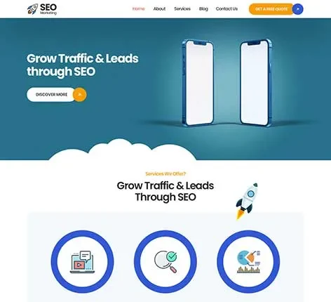 Mobile First Wordpress Theme scaled