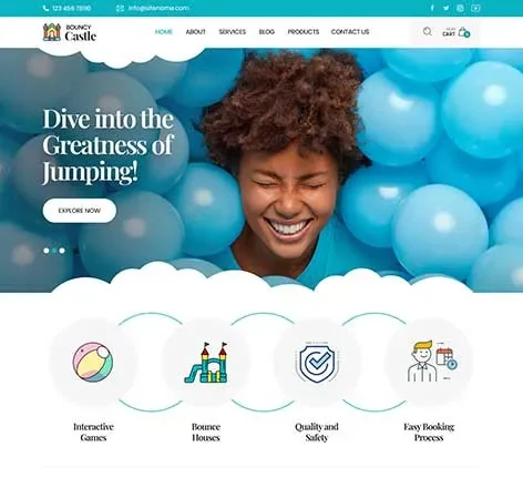 Modern WordPress Theme for Contemporary Business and Creative Sites