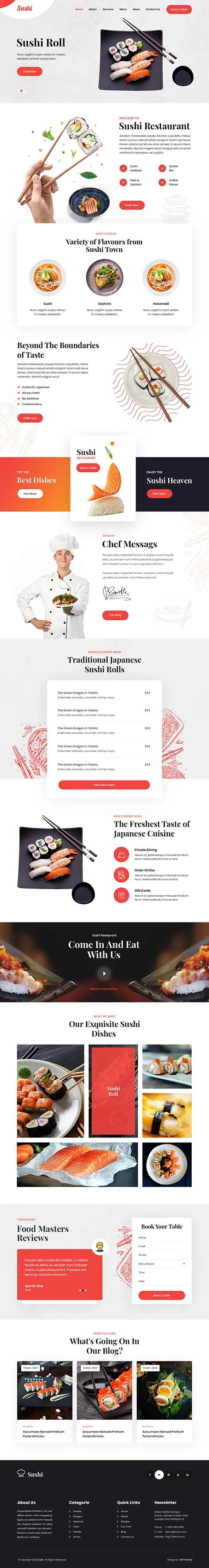 Motel WordPress Theme by SKT Themes â€“ Hotel and lodging website layout