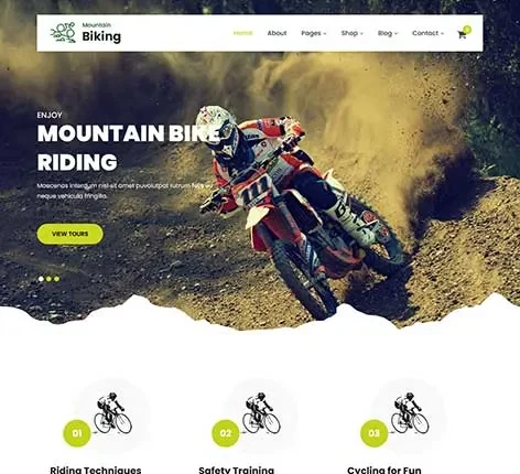 Motor Sport WordPress Theme for Racing Events and Clubs
