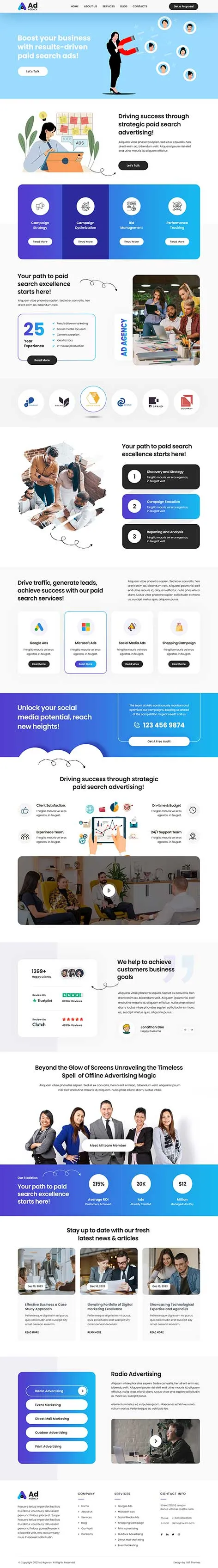Network Marketing WordPress Theme by SKT Themes
