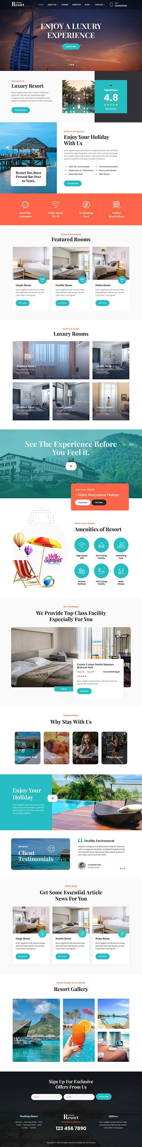 Newsletter WordPress Theme by SKT Themes