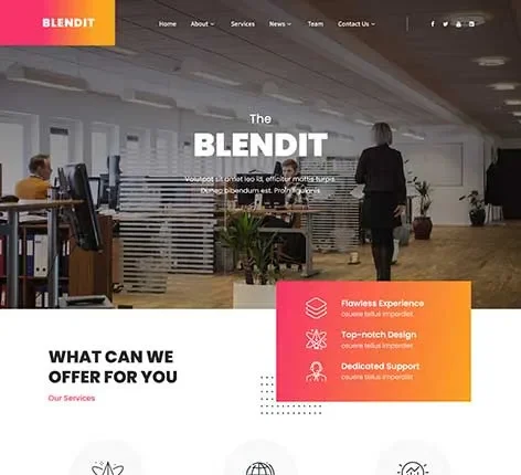 Office Supplies WordPress Theme for Stationery Shops and B2B Services