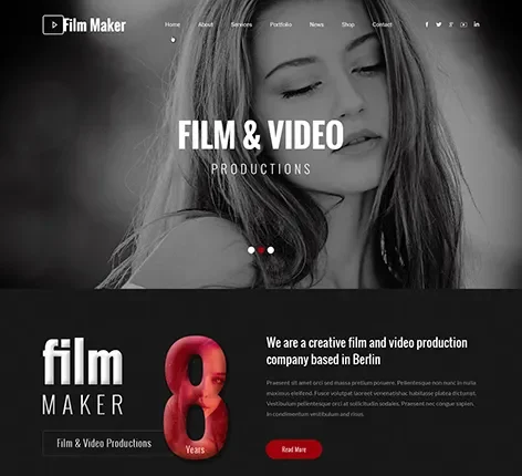 Online Cinema WordPress Theme for Streaming and Movie Blogs