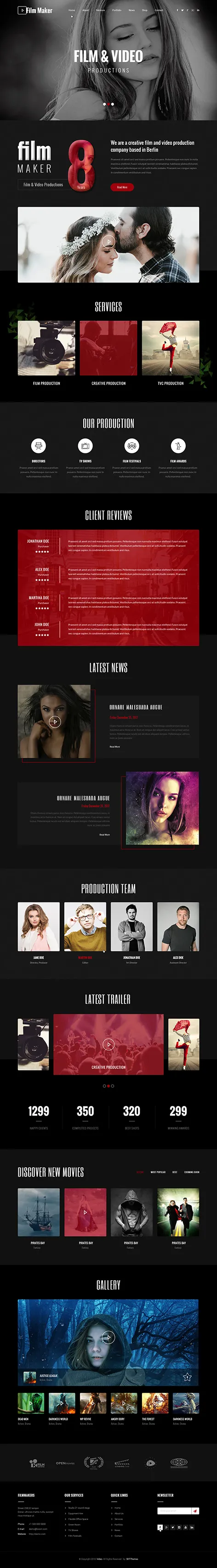 Online Cinema WordPress Theme for Streaming and Movie Blogs