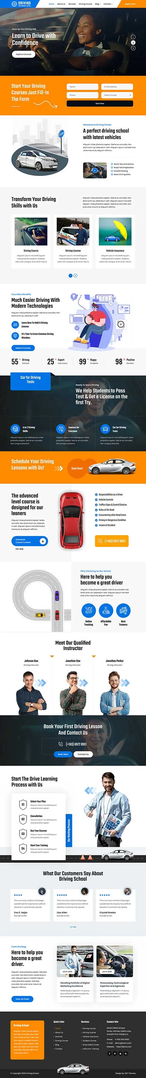 Online Course WordPress Theme for eLearning and Digital Academies