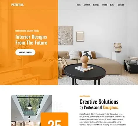 Pattern WordPress Theme for Designers and Creatives