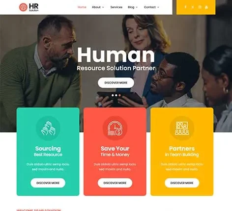 Payroll Service WordPress Theme for Financial and HR Firms