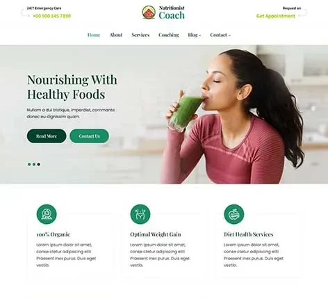 Pediatric WordPress Theme by SKT Themes – Child care and medical layout