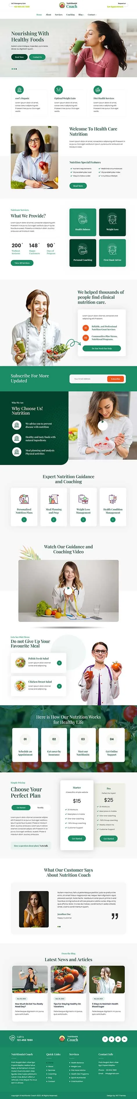 Pediatric WordPress Theme by SKT Themes â€“ Child care and medical layout