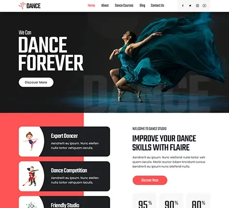 Performer WordPress Theme for Artists and Entertainers