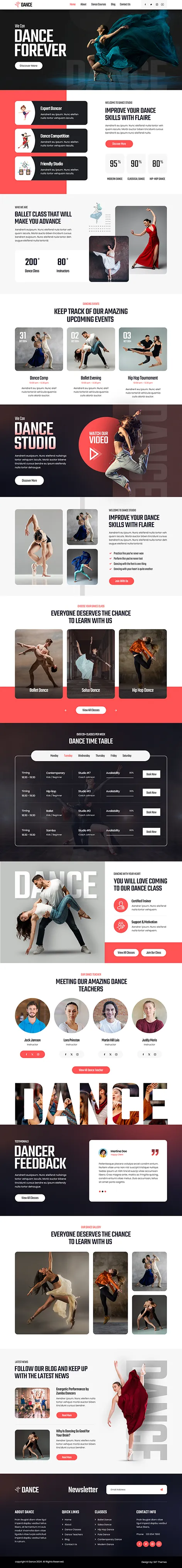 Performer WordPress Theme for Artists and Entertainers