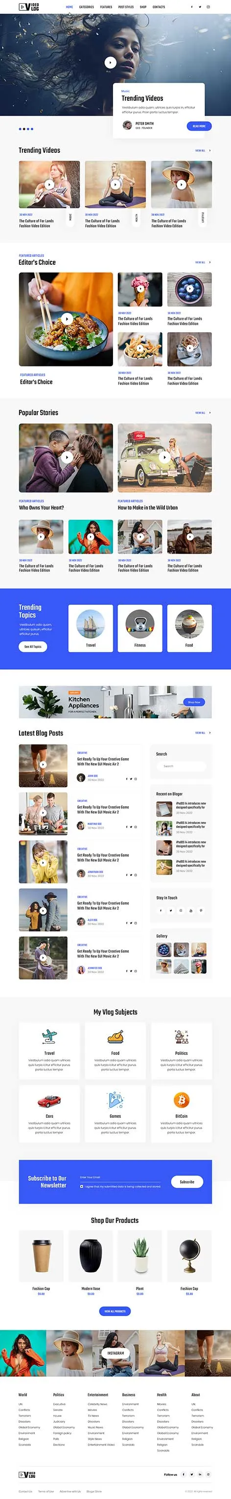 Personal Blogging WordPress Theme for Lifestyle Writers