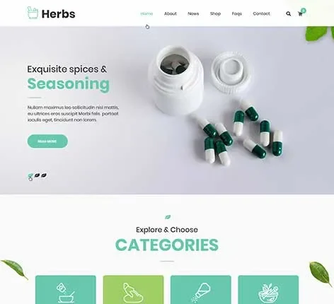 Pharmacy Medical Store WordPress Theme for Health Shops