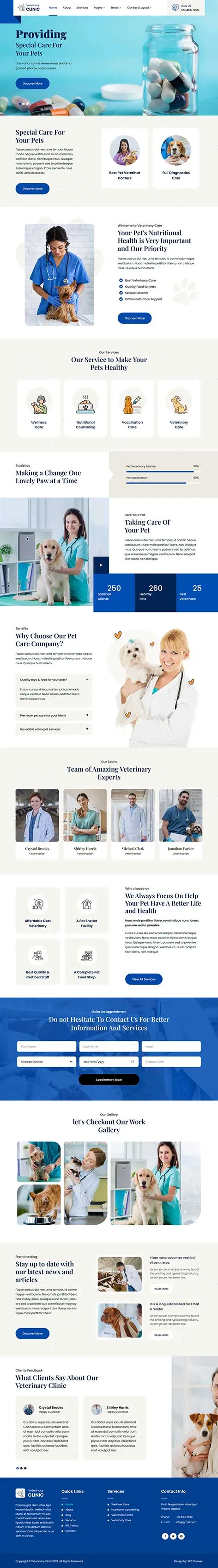 Pharmacy WordPress theme for healthcare by SKT Themes