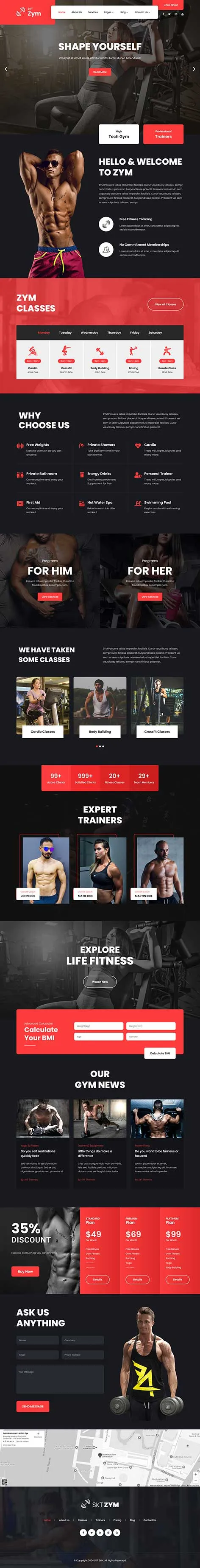 Pilates WordPress Theme for Yoga and Wellness Studios