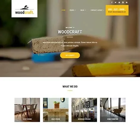 Plywood Supplier WordPress Theme for Timber and Wood Product Vendors