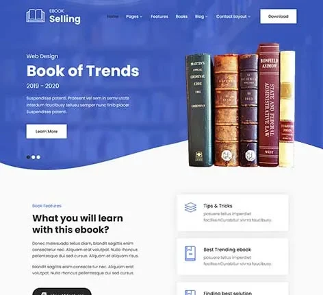 Printing Website Template for Print Shops and Graphic Studios