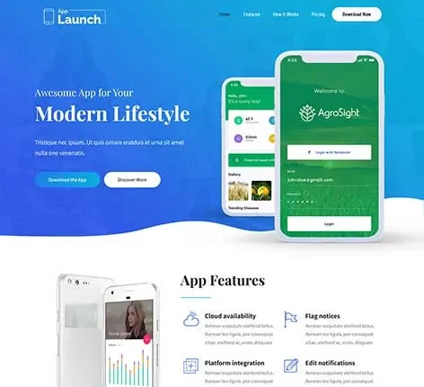 Product Showcase WordPress Theme for eCommerce and Startups