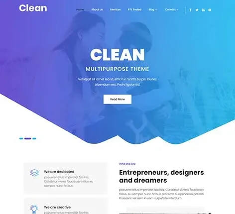 Ready Made WordPress Theme for Professionals and Small Businesses