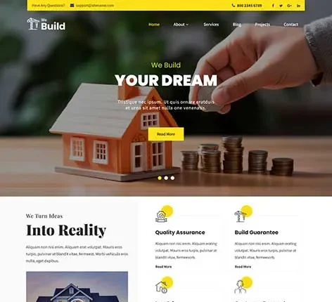 Real Estate Broker WordPress Theme by SKT Themes