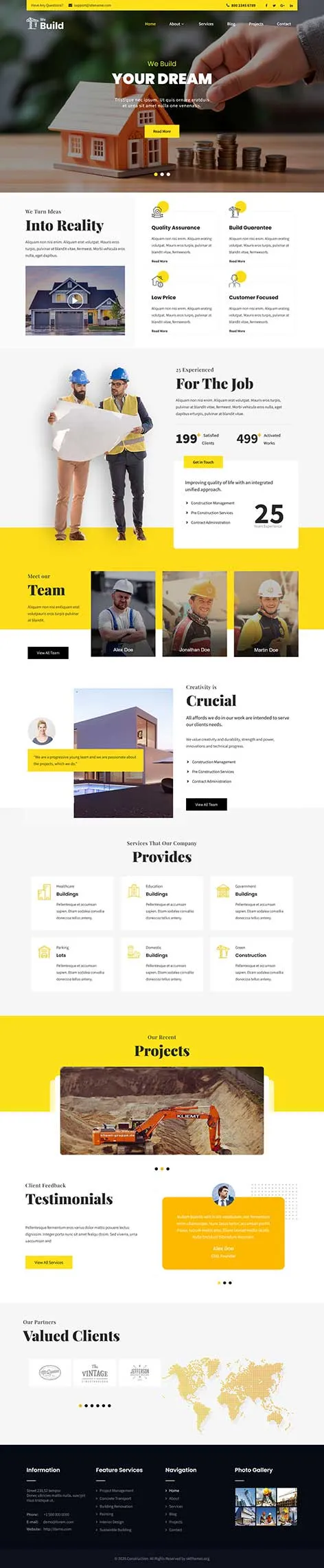 Real Estate Broker WordPress Theme by SKT Themes