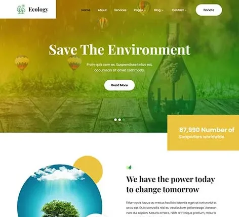 Renewable Energy WordPress Theme from SKT Themes