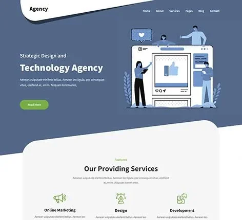 SaaS WordPress Theme by SKT Themes