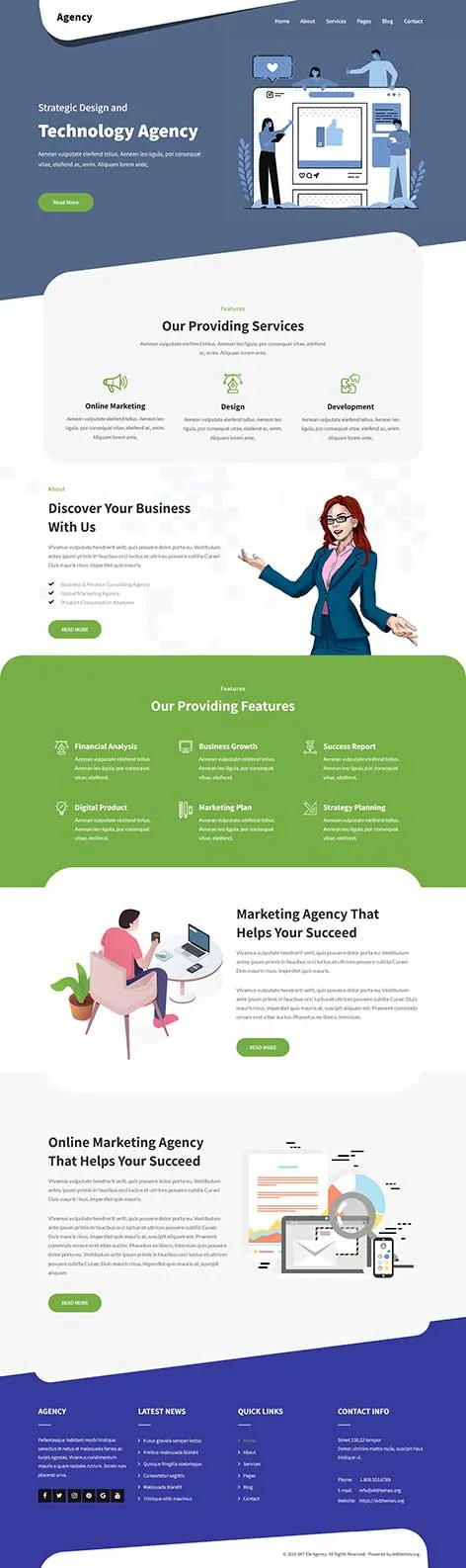 SaaS WordPress Theme by SKT Themes