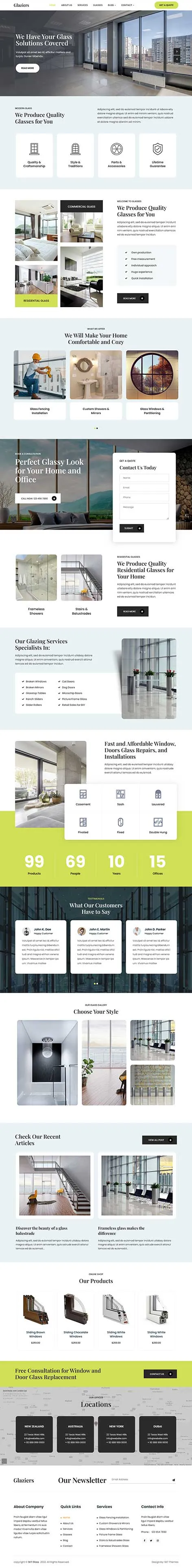 Sandblasting Service WordPress Theme for industrial and surface cleaning companies