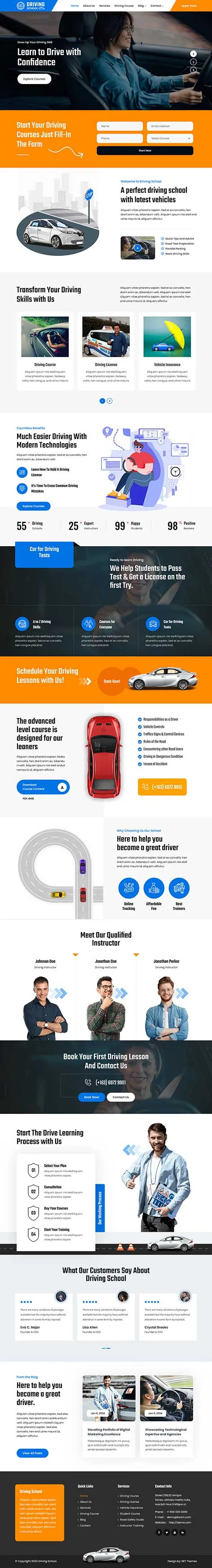 School WordPress Theme for Primary Education and Academic Institutions