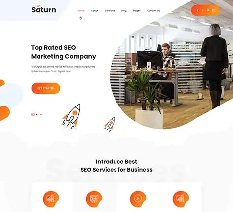 Sleek WordPress Theme for Modern and Minimal Design