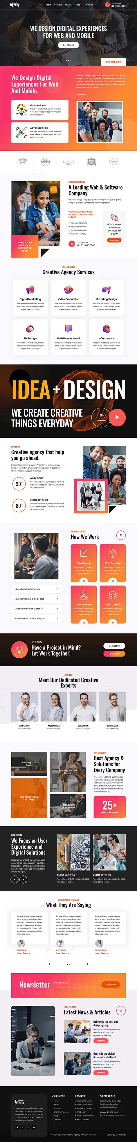 Smashing WordPress Theme with Bold Design and Modern Elements