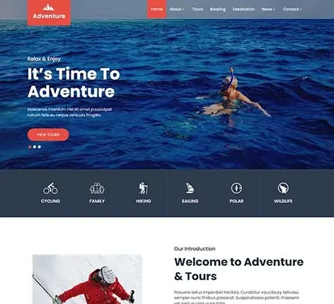 Snorkeling WordPress Theme by SKT Themes