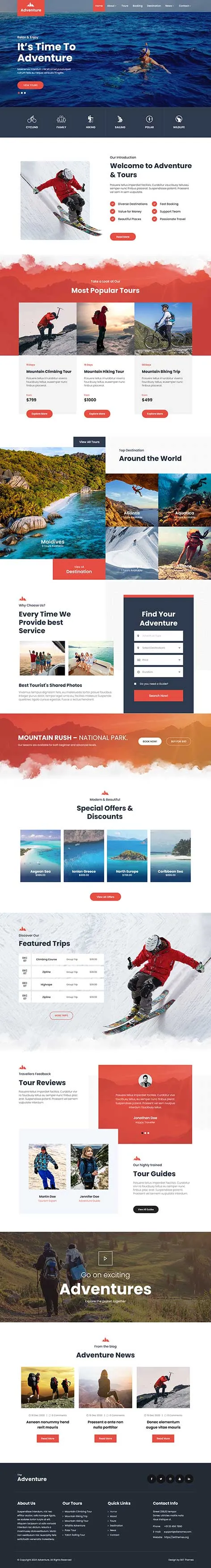 Snorkeling WordPress Theme by SKT Themes