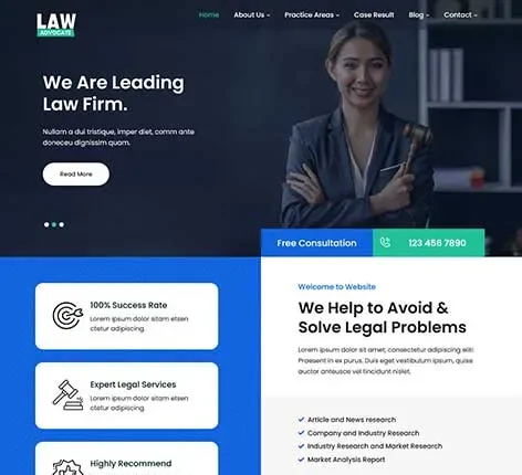 Solicitor WordPress Theme by SKT Themes