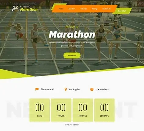 Sports WordPress Theme for Clubs, Teams, and Athletic Organizations | Sport Club WordPress Theme