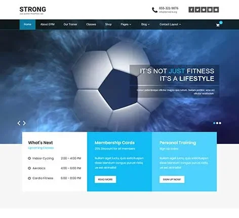 Sports Magazine WordPress Theme by SKT Themes