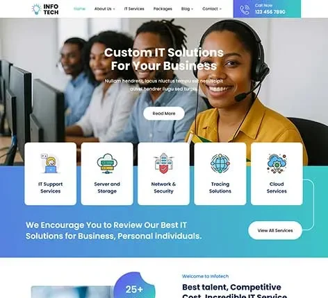 Standard WordPress Theme for General Business and Blog Use