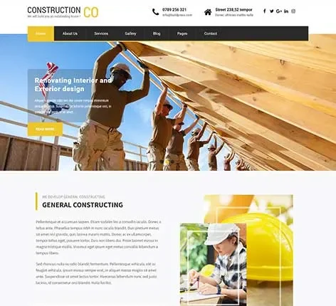 Surveyor WordPress Theme for Land Surveying, Mapping, and Engineering Firms