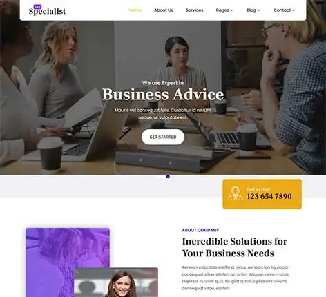Tax Services WordPress Theme