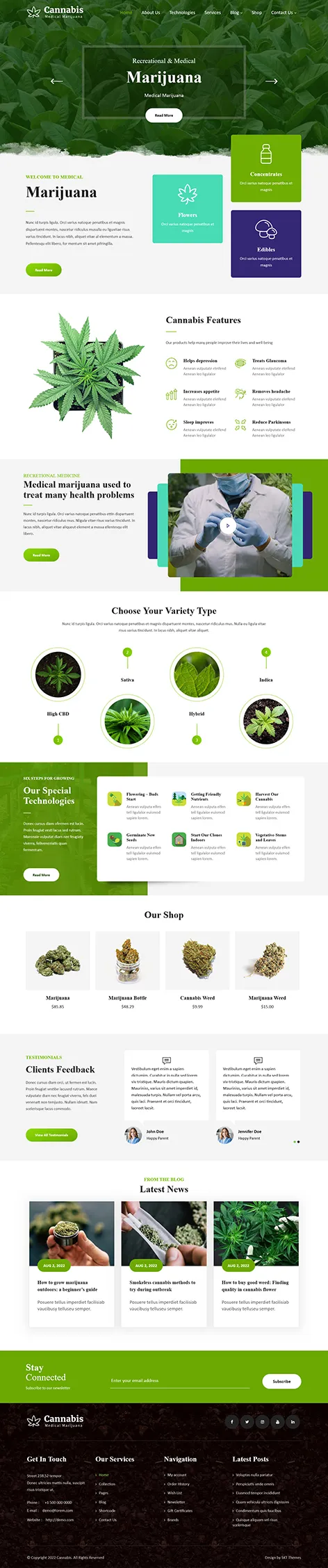 Tobacco WordPress Theme for Cigar Shops and Smoking Accessories