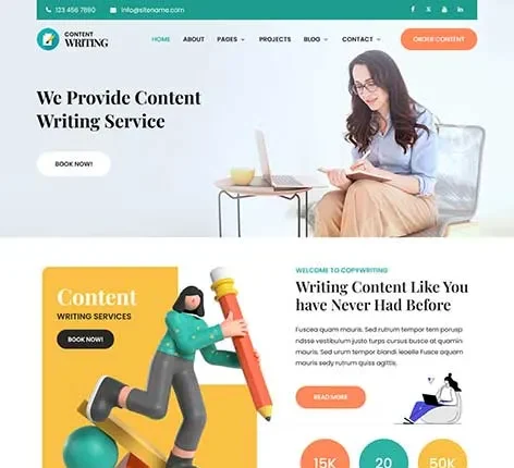 Typography WordPress Theme for Writers and Minimal Blogs