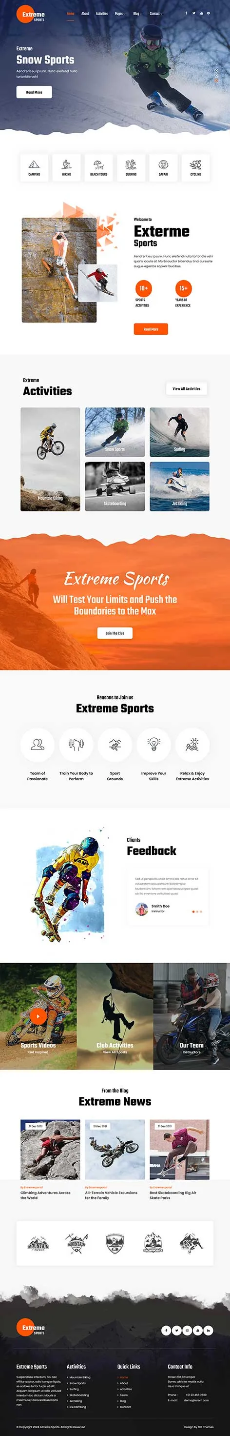 Unique WordPress Theme with Creative Layout and Versatile Features