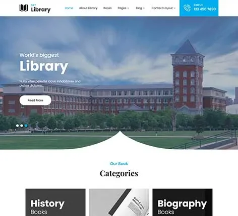 University WordPress Theme for Colleges and Educational Institutions