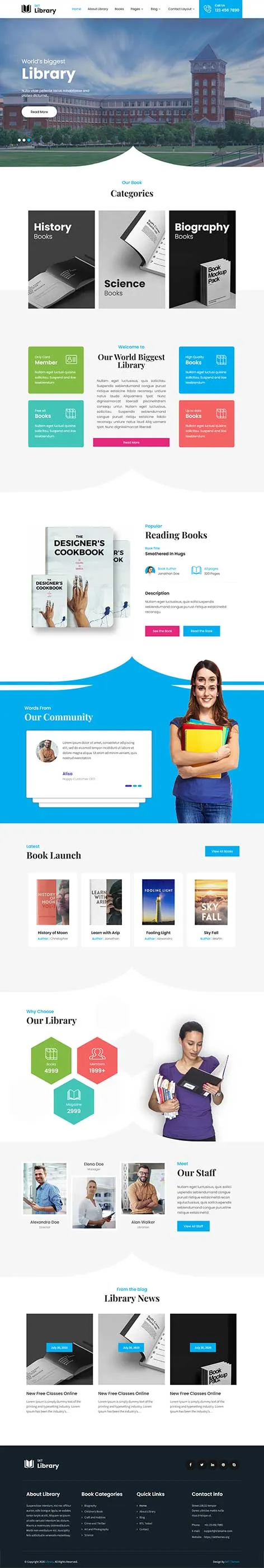 University WordPress Theme for Colleges and Educational Institutions
