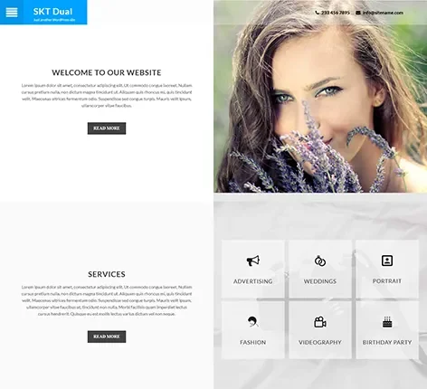 Unusual Layout WordPress Theme for Bold and Creative Websites
